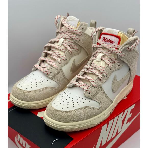 Nike Dunk High x Notre 'Light Orewood Brown' Sz 9.5 CW3092-100 # 394 - Picture 1 of 8